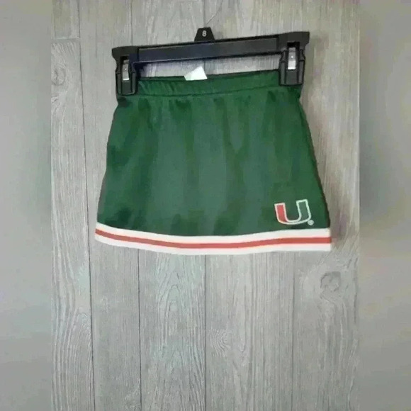 Girls University of miami skirt with bloomers size 2T. - Picture 3 of 6